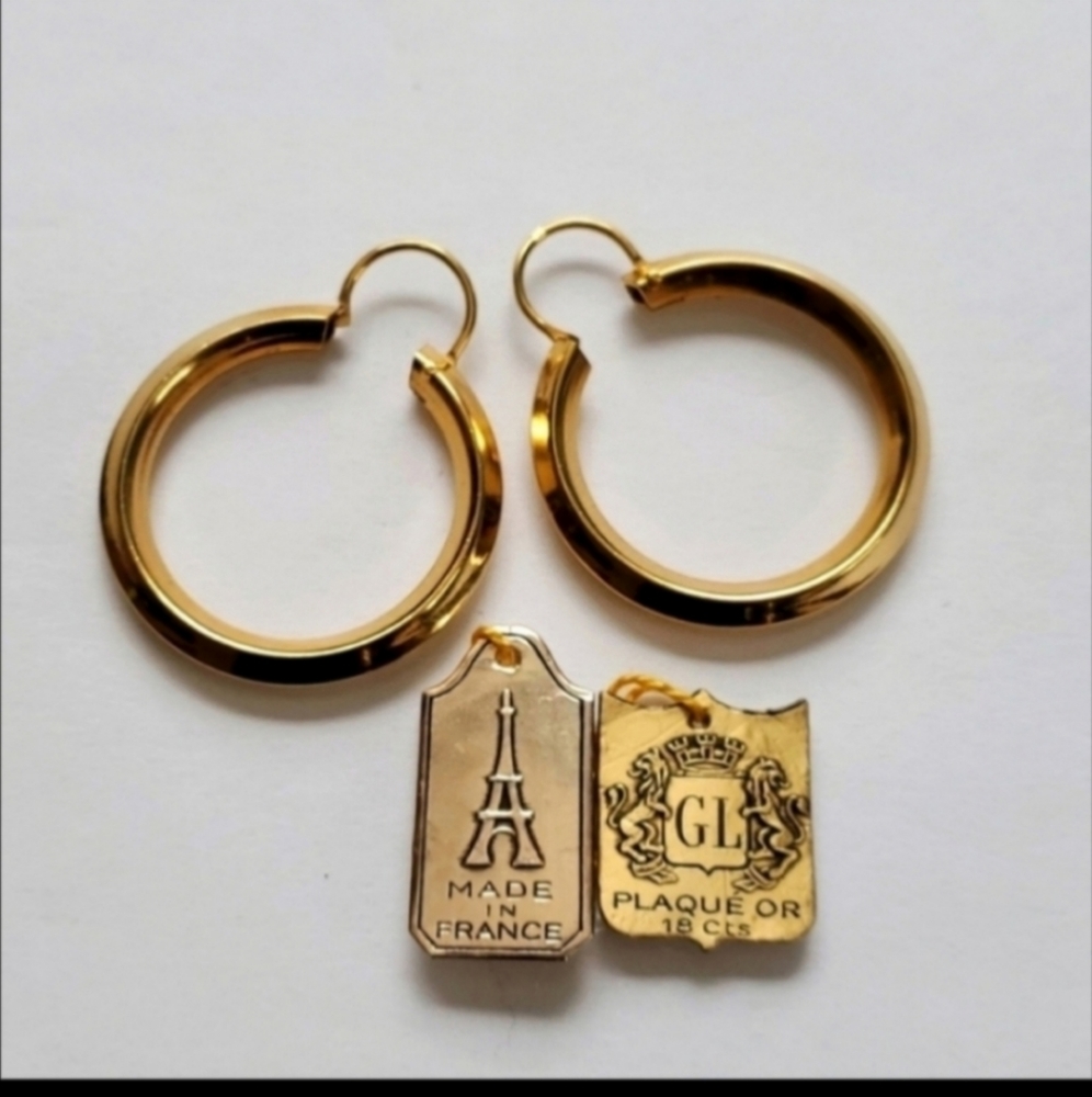 Gold Hoop Earrings